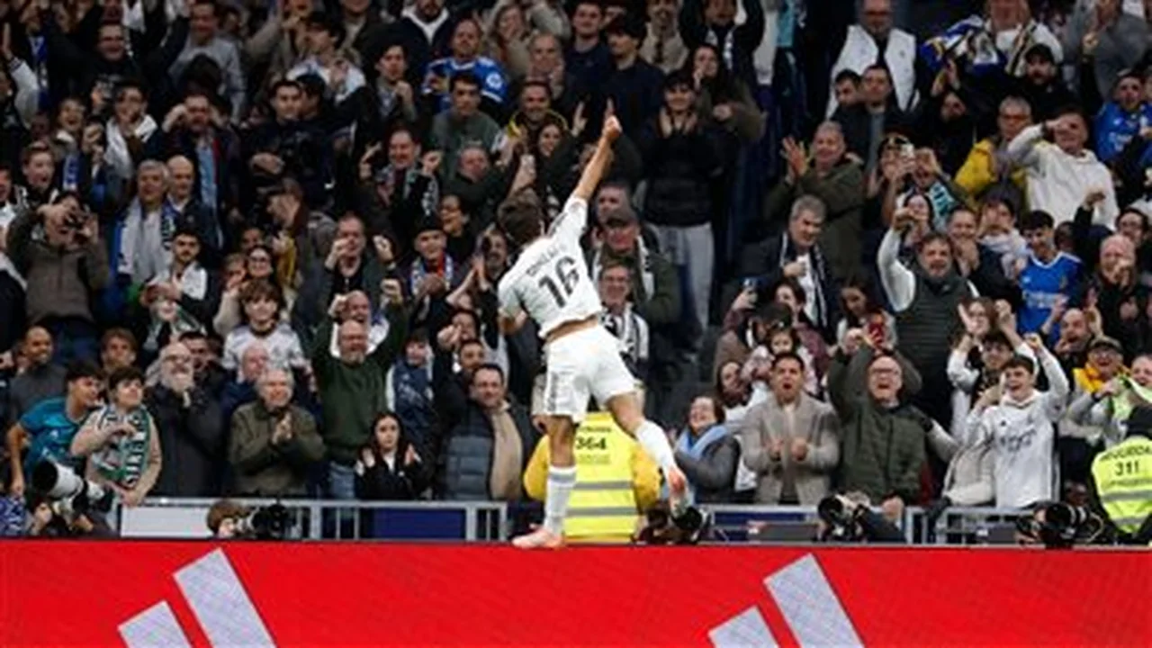 صافرة النهاية.. خماسية ريال مدريد على ريال بتيس في الدوري الإسباني